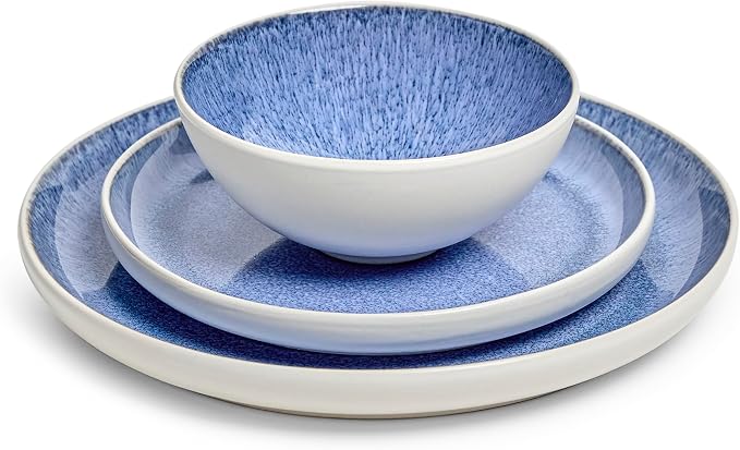 Sango 12-Piece Stoneware Dinnerware Set - Image 9