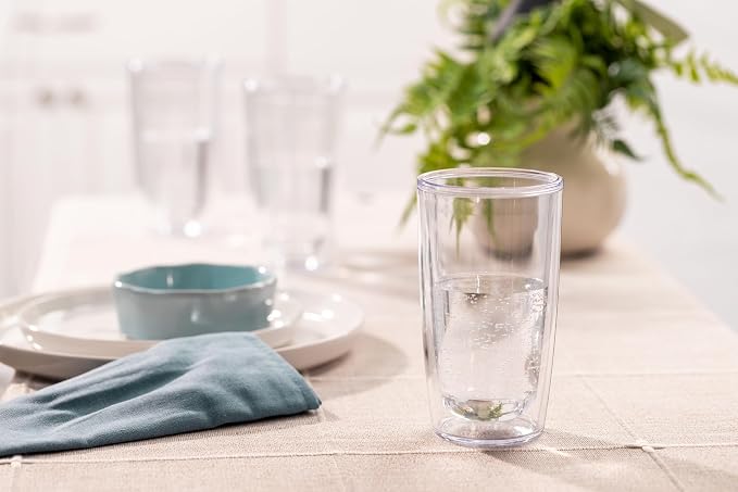 Tervis Crystal Clear Tabletop Made in USA Double Walled Insulated Tumbler - Image 2