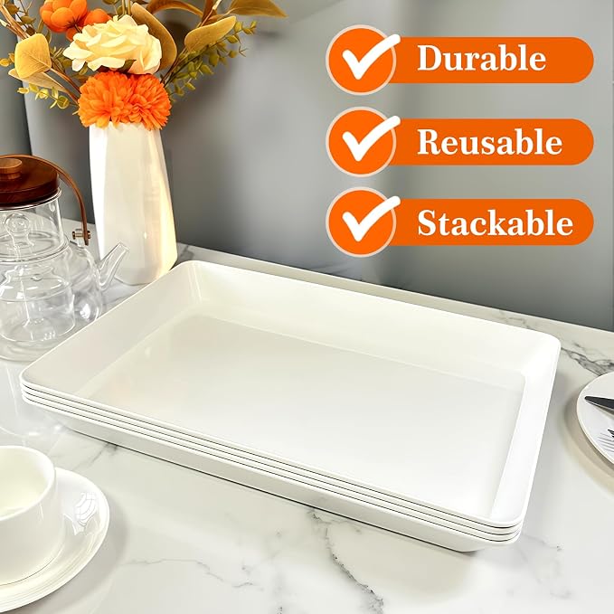 Serving Tray Platter, Food Trays - Image 6
