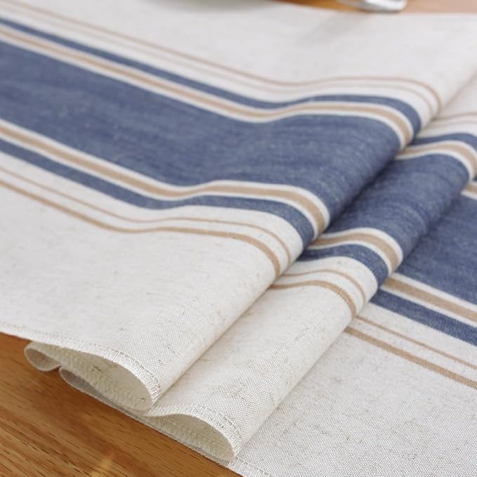 Blue Table Runner 108 Inches Long - Image 2