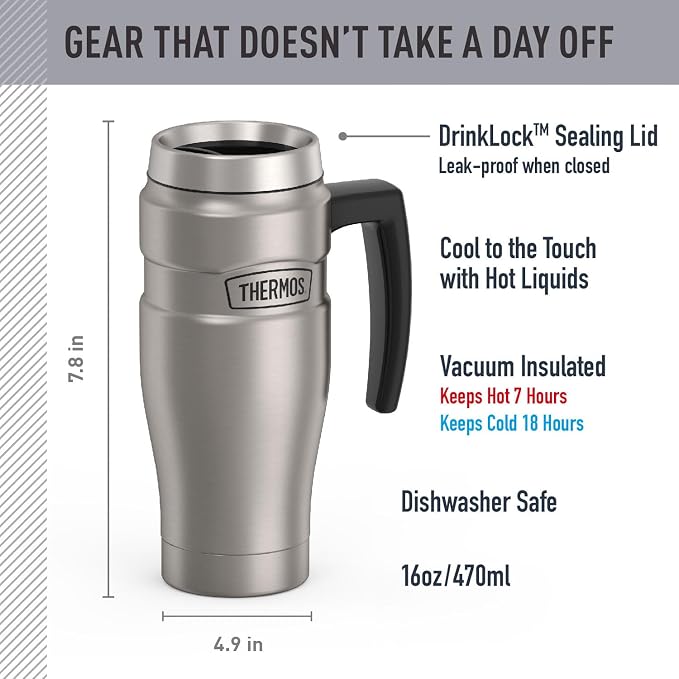 THERMOS Stainless King Travel Mug - Image 2