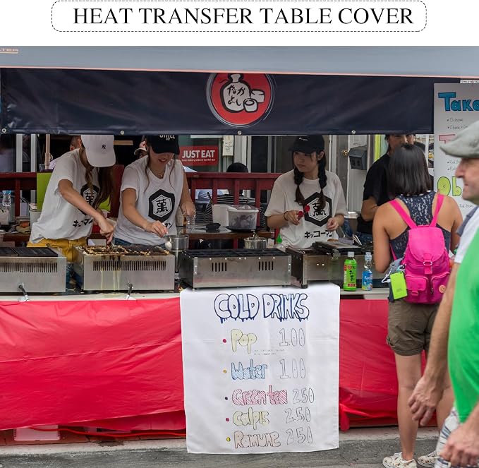 1 Pcs White Sublimation Table Runners Blanks 24 x 72 Inch Polyester White Table - Image 4
