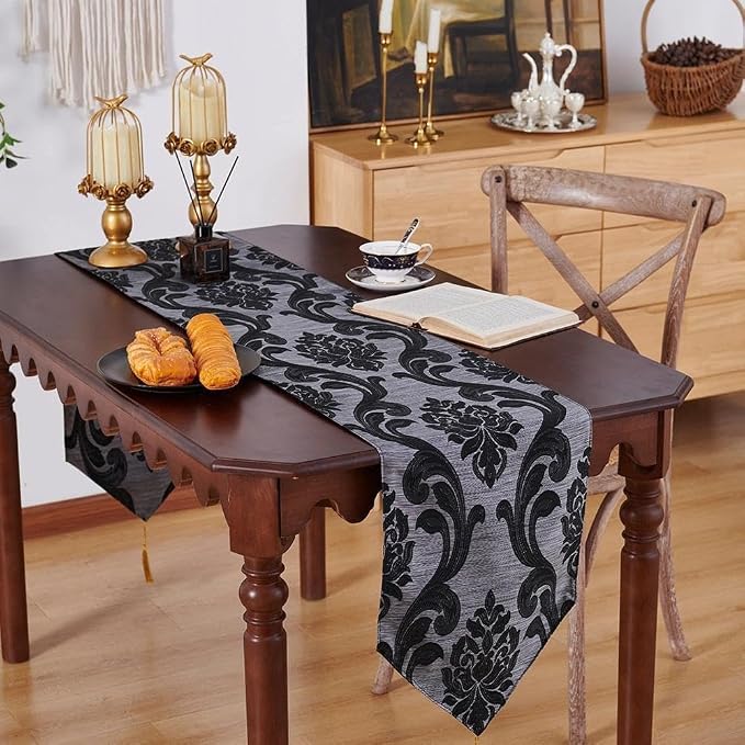 Elegant Luxury Table Runner for Dining Table, Vintage Design Premium Quality - Image 3