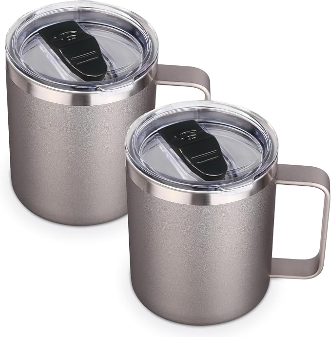 Volhoply 14oz Insulated Stainless Steel Coffee Mug by LiveFully%EF%BC%8CDrinkFreely%E2%80%94KeepGoingwithVolhoply%EF%BC%81