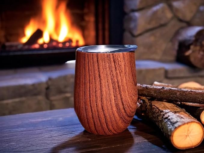 CHILLOUT LIFE 12 oz Stainless Steel Wine Tumbler - Image 7