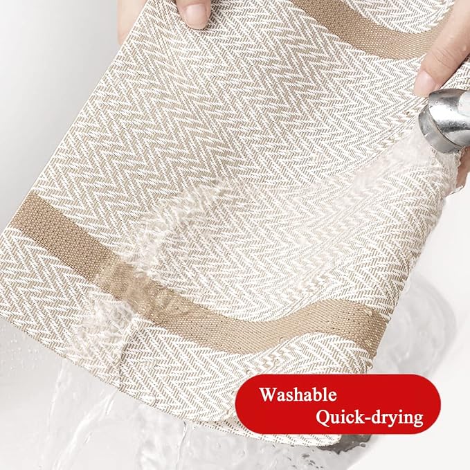 PIGCHCY Luxurious Placemats and Table Runner Set, Stylish Durable Placemats Set - Image 3