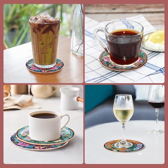 Cross Diamond Art Coasters - Image 6