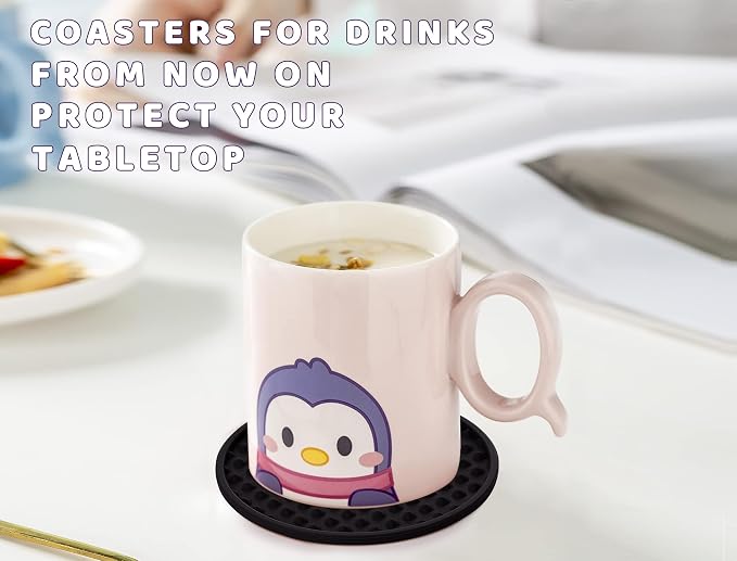 Coasters for Drinks 6 Pack Drinking Coaster - Image 4