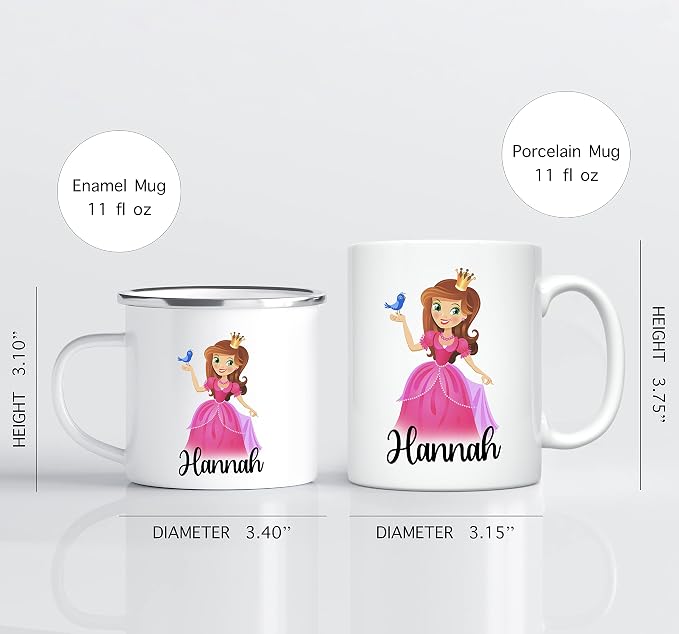Personalized Mug for Kids, Girls | Customized Hot Chocolate, Coffee & Milk Cup - Image 3