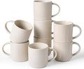 famiware Coffee Mug Set for 8, Star 12 oz Catering Mugs Cup Set by Famiware