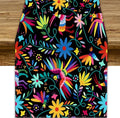 YCness Mexican Fiesta Table Runner Abstract Pattern Cinco De Mayo Dia De Los by YCness
