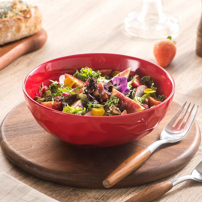 vicrays Ceramic Salad Bowls Set - Image 2