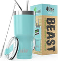 Beast 40 oz Tumbler Stainless Steel Vacuum Insulated Coffee Ice Cup Double Wall by GreensSteel