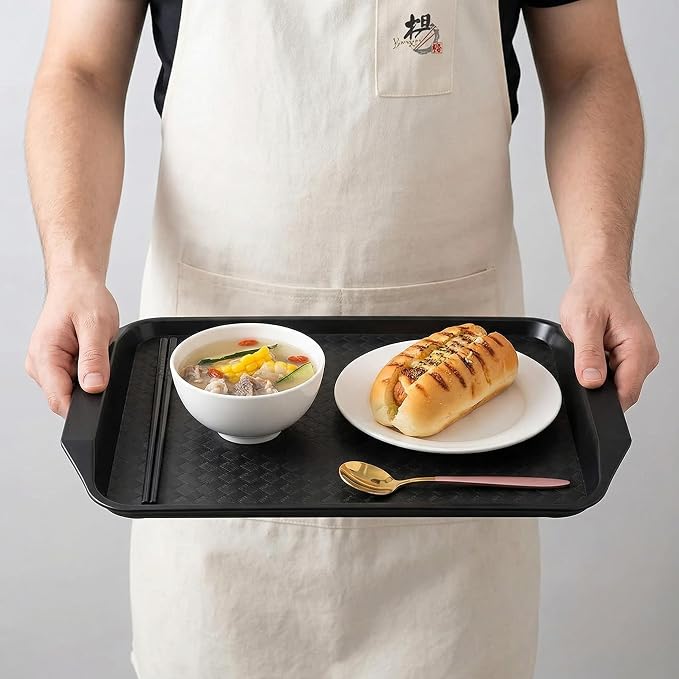 Cedilis 12 Pack Plastic Fast Food Trays - Image 8