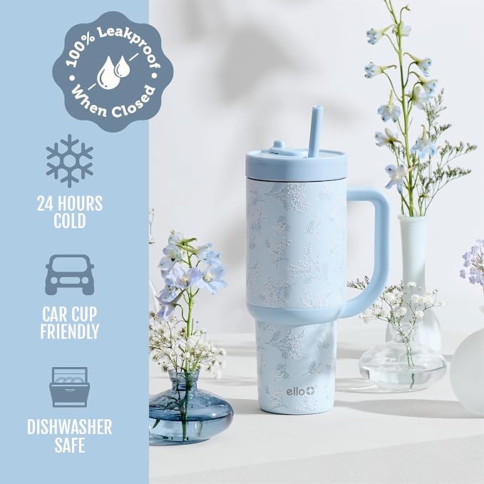 Ello Oasis 30oz Insulated Stainless Steel Tumbler - Image 5
