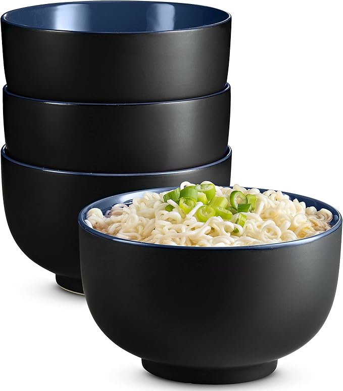KooK Ramen Bowl, Japanese Bowls, Noodle Bowls, Large Soup Bowl, Large Capacity by Kook