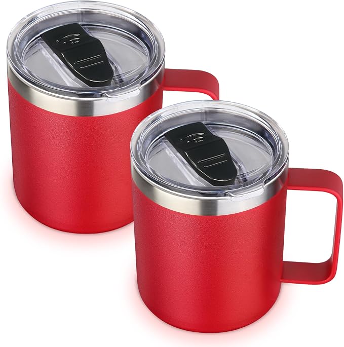 Volhoply 14oz Insulated Stainless Steel Coffee Mug by LiveFully%EF%BC%8CDrinkFreely%E2%80%94KeepGoingwithVolhoply%EF%BC%81