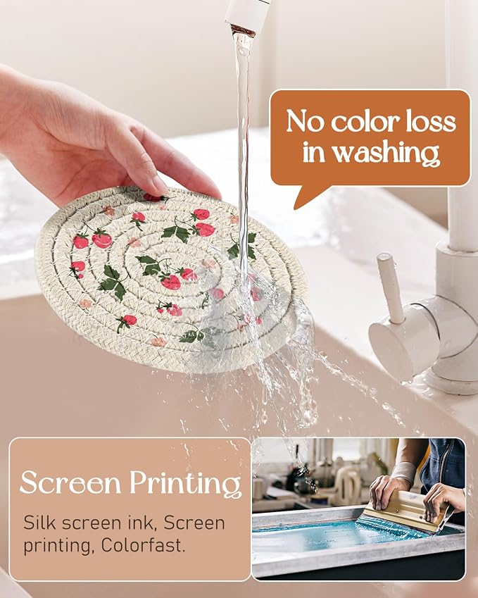 Cup Coasters for Drinks Absorbent - Image 2