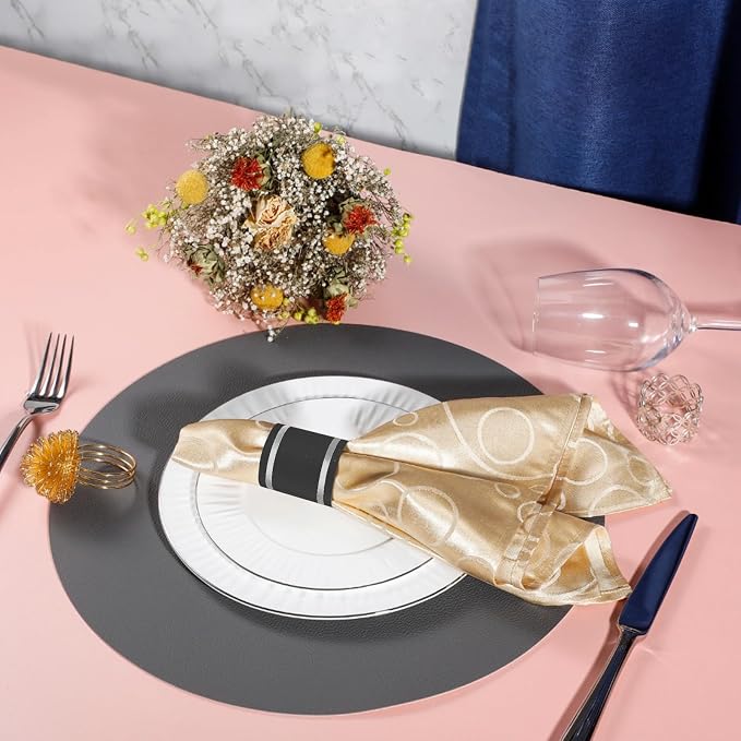 Germiwipe 500 Pcs Self-Adhesive Napkin Bands | Disposable Paper Napkin Rings - Image 2
