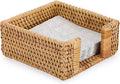 Sumnacon Cocktail Napkin Holder, Rattan Napkin Holder by Sumnacon