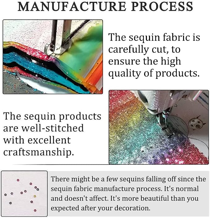ShinyBeauty Wedding Decor Sequin Elegant Tassel Table Runner - Image 7