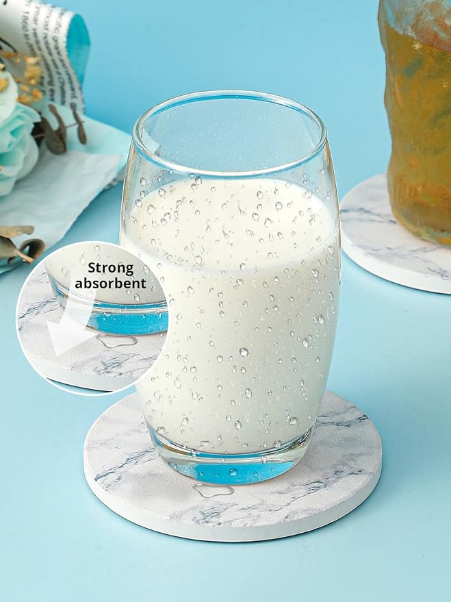 LIFVER Coasters for Drinks, Housewarming Gifts for Home Decor, Suitable for - Image 5