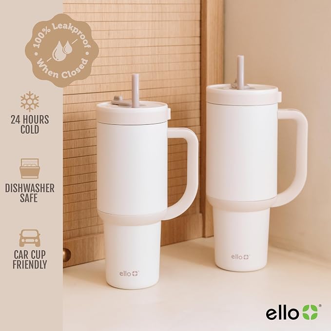 Ello Oasis 24oz Insulated Stainless Steel Tumbler - Image 5