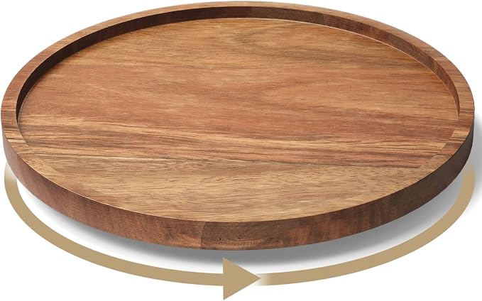 VERTORGAN Lazy Susan Bamboo Organizer by VERTORGAN