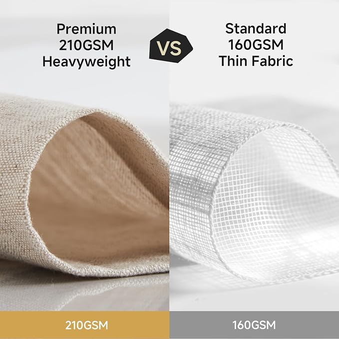 100% French Linen Table Runner 72", 210GSM Heavyweight Artisanry, Crease-Free - Image 7