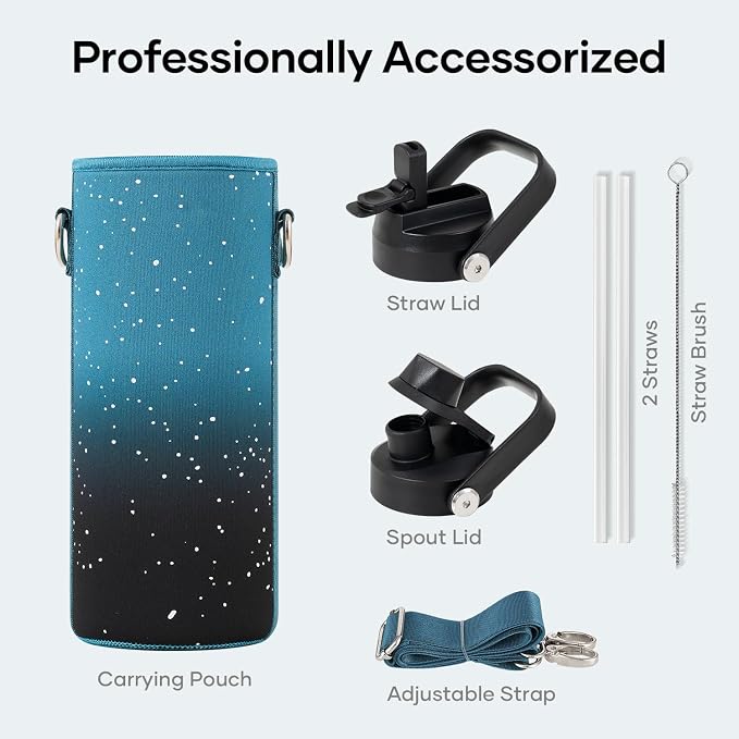 BUZIO 24 oz Insulated Stainless Steel Water Bottle - Image 6