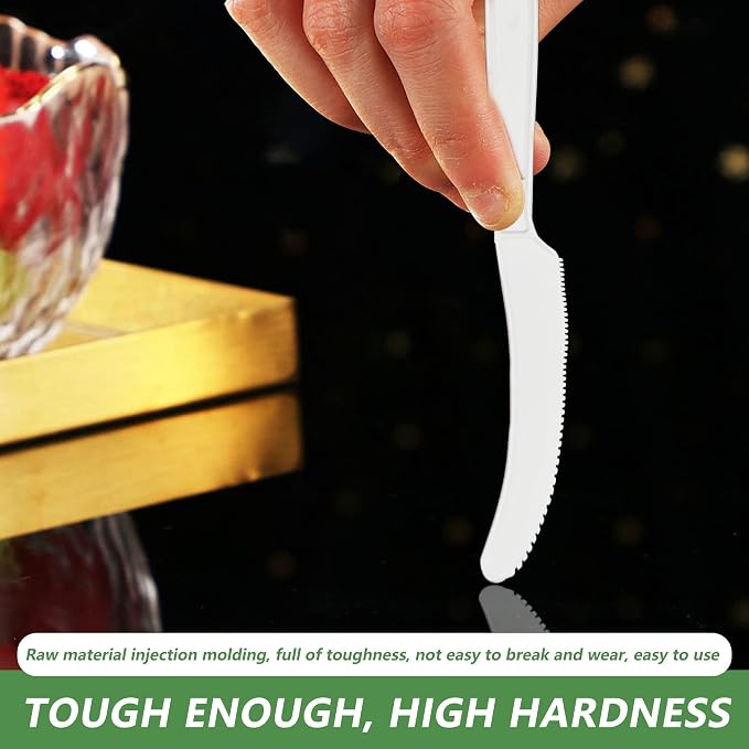Compostable Knife, 300 Disposable Knives - Image 5