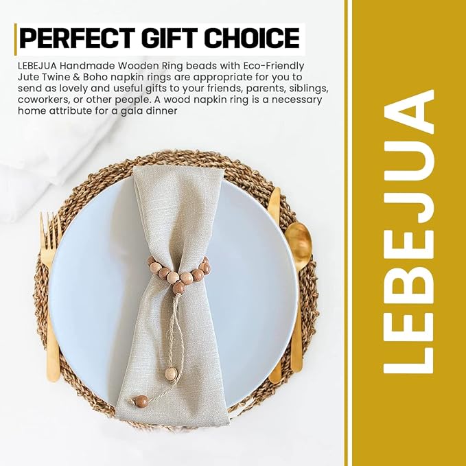 Napkin Rings Set of 6 - Image 6