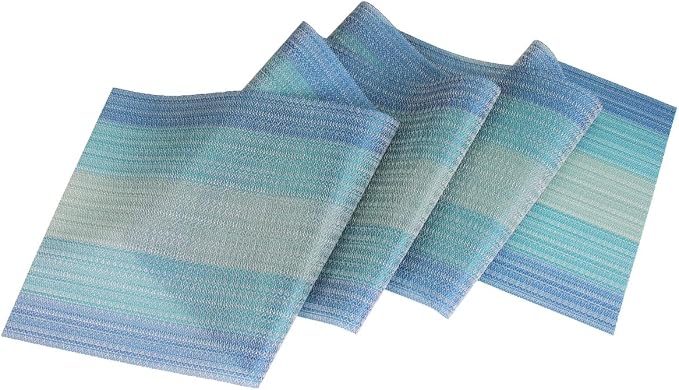 PIGCHCY 72 inches Table Runner, Table Centerpiece, Heat Resistant Vinyl Woven - Image 3
