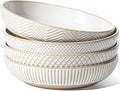 LE TAUCI Pasta Bowls 46oz, Large Salad Bowl, Ceramic Serving Plate, by LETAUCI