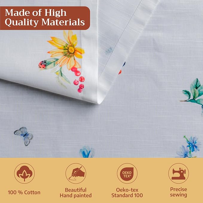 Maison d' Hermine Table Runner 100% Cotton 14.50" x 72" | Table Runners 72 - Image 3