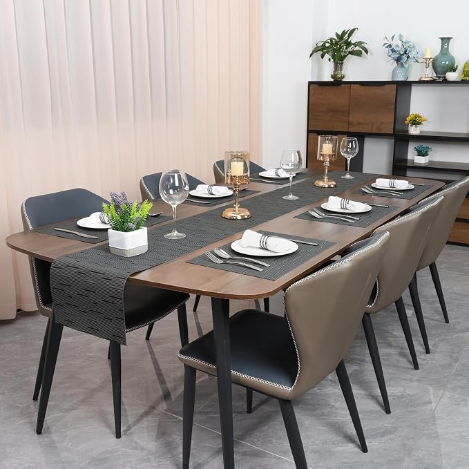 Myir JUN Table Runner Home Decor Dining Table Runners | Vinyl Table Runner 72 - Image 3