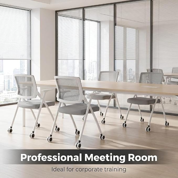 12 Pack Folding Office Chair - Image 8