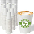 14 oz Paper Cups – 100 Disposable Coffee Cups by DaviGreen