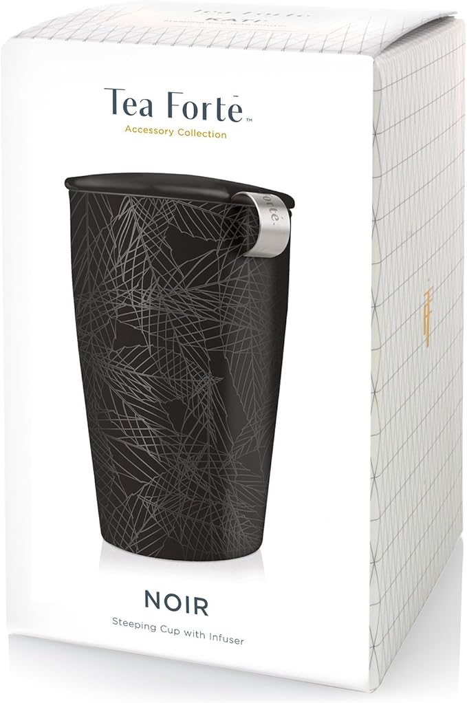 Tea Forte Double-Walled Ceramic Kati Cup, 12 oz | Insulated Ceramic - Image 2