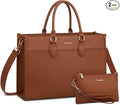 LOVEVOOK Laptop Bag for Women 15.6 lnch, Waterproof Laptops Tote Bags for Womens by LOVEVOOK
