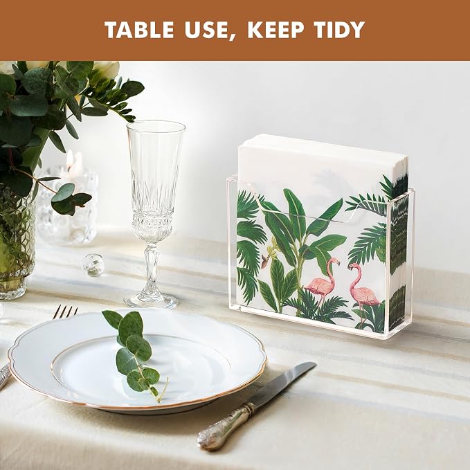 Kordory Acrylic Vertical Napkin Holder - Image 5