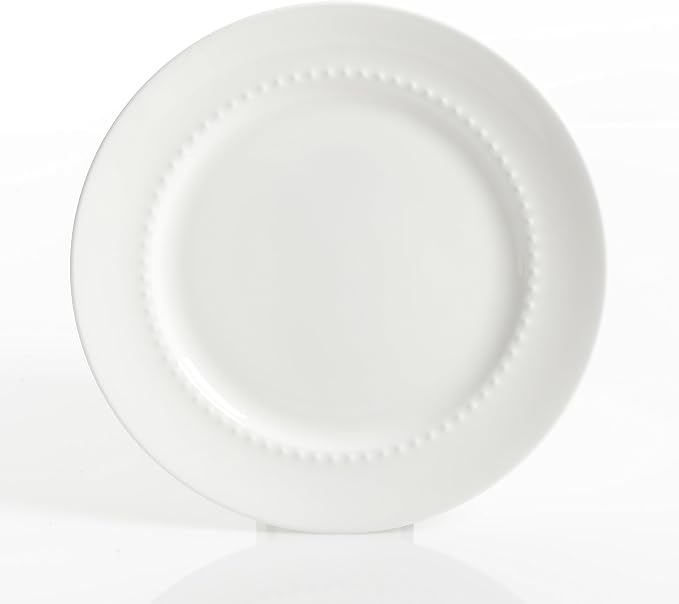 Gibson Elite Embossed Bone China 16-Piece Double Bowl Dinnerware Set, Service - Image 8