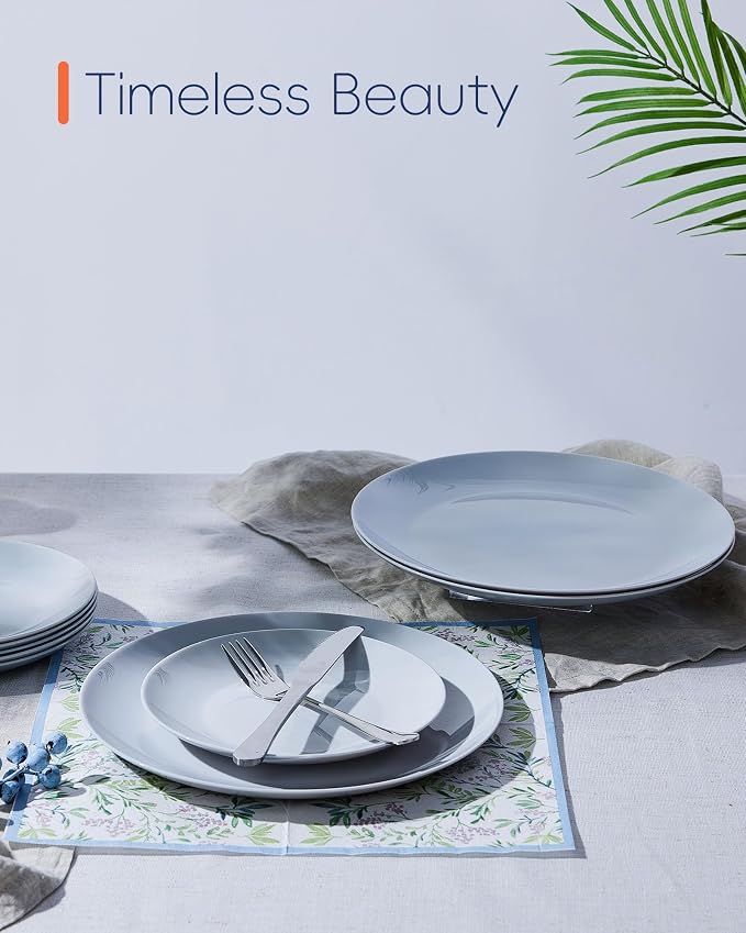 10.5 Inch Dinner Plate Set of 6, suitable - Image 8