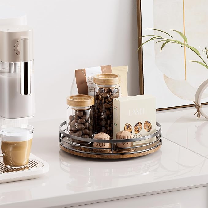 LAMU 10'' Lazy Susan Turntable Organizer - Image 3