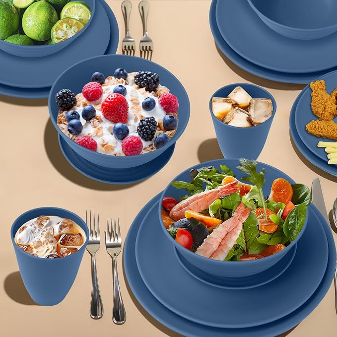 40Pack plates and bowls sets for kids - Image 5