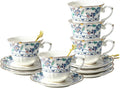 TATSUMI Bone China Tea Cup and Saucer Set by TATSUMI