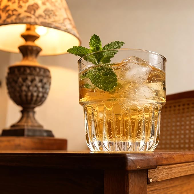 5oz Mini Old Fashioned Whisky Glasses 16 Pack, Small Juice & Cortado Cups | - Image 6