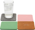 Graf Lantz - Bierfilzl Merino Wool Square Coasters Set of 4 - Chic - Absorbs by GrafLantz