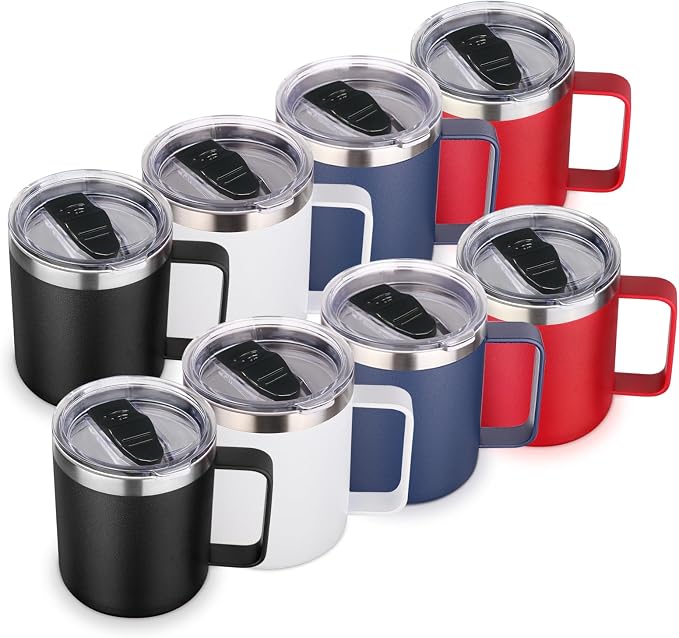 Volhoply 14oz Insulated Stainless Steel Coffee Mug by LiveFully%EF%BC%8CDrinkFreely%E2%80%94KeepGoingwithVolhoply%EF%BC%81