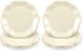 NatNarr 30pcs Ivory Paper Plates 7 In Small Cream Paper Plates Disposable Beige by NatNarr